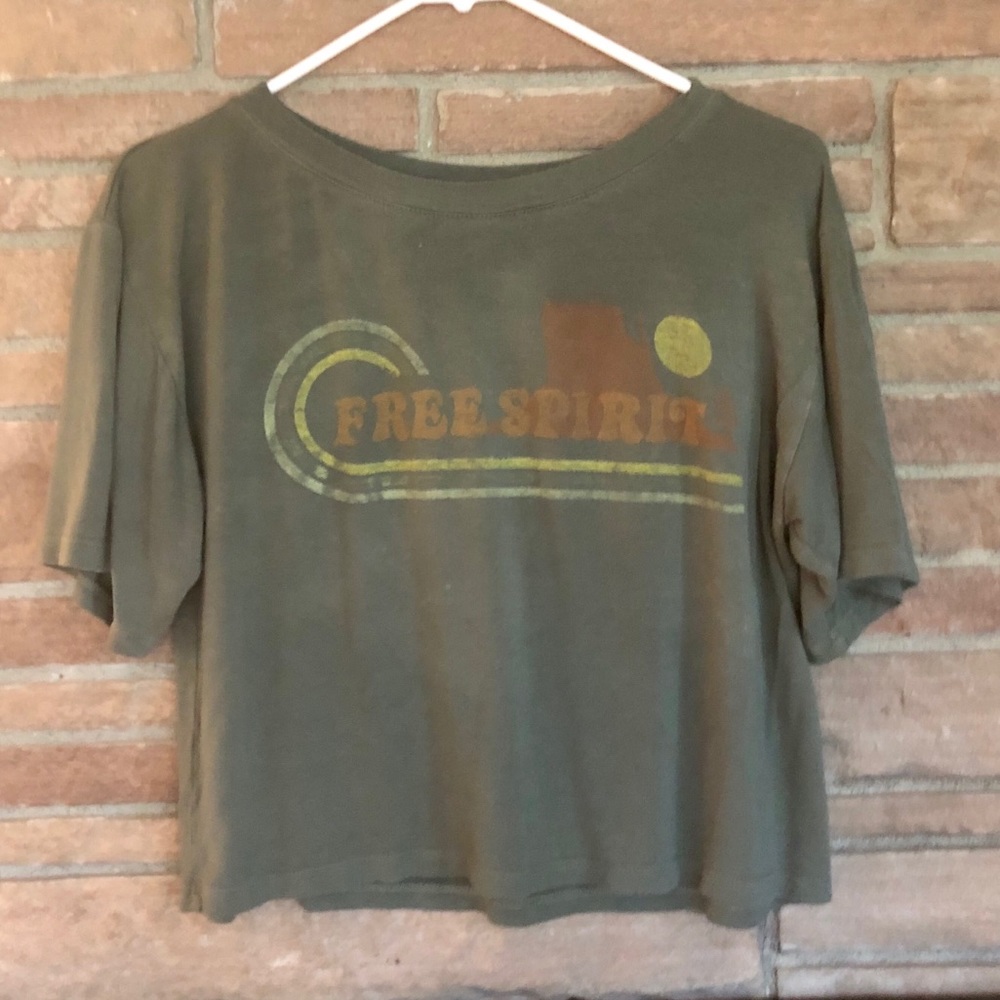 Life Clothing Co. Free Spirit Cropped Tee